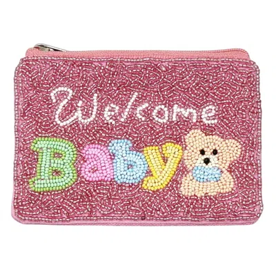 Eclai Welcome Baby Coin Bag In Pink