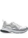 E'clat Laminated Sneakers In Silver