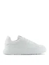 E'clat Cruelty Free Leather Sneakers In White