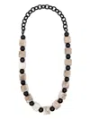 E'clat Polyester Necklace In Multi