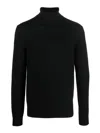 E'clat Wool High-neck Sweater In Black