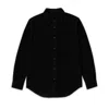 Éclectique Men's Black Mercer Corduroy Shirt In Black