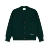 Éclectique Men's Ela V-neck Cardigan Scarab Green In Green