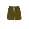 Éclectique Men's Green Casual Shorts In Green