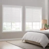 Eclipse 2" Cut-to-width Cordless Faux Wood Blind In White