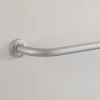 Eclipse Barnes 1 In Adjustable Curtain Rod In Silver