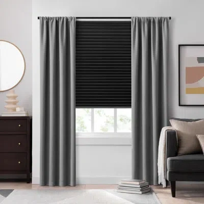 Eclipse Blackout Paper Pleated Cut-to-width 2 Pack Shade