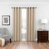 Eclipse Bryson Blackout Single Curtain Panel In Latte