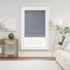 Eclipse Drew Energy Saving Cordless Blackout Roman Shade In White