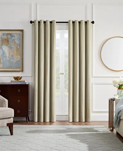 Eclipse Karla Blackout Grommet Panel, 95" X 54" In Taupe