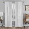 Eclipse Nora Crochet Absolute Zero Blackout Window Panel In White