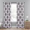 Eclipse Olivia Rod Pocket Light-filtering Single Curtain Panel In Gray
