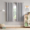 Eclipse Polyester Curtain In Gray