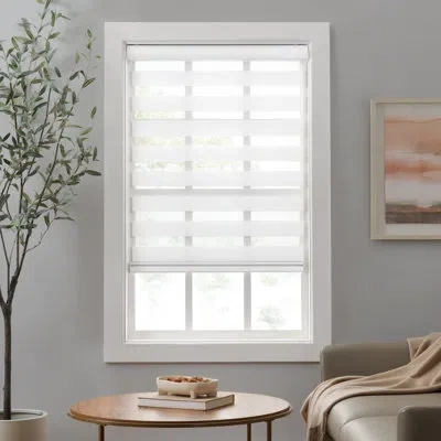 Eclipse Semi-sheer Roller Shade In White