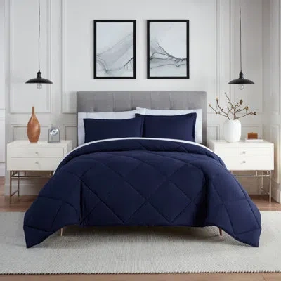 Eclipse Sleep Solutions Moore Cooling Comforter Set In Medieval Blue