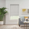Eclipse Solar Energy Saving Cordless Light-filtering Roller Shade In Gray