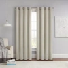 Eclipse Thermapanel Grommet Top Light-filtering Single Curtain Panel In Gray