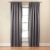 Eclipse Tricia Rod Pocket Light-filtering Single Curtain Panel In Sand