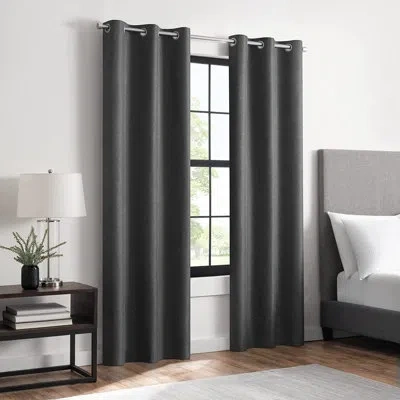 Eclipse Welwick Magnitech 100% Blackout Curtain, Grommet, Seamless Magnetic Closure (1 Panel)