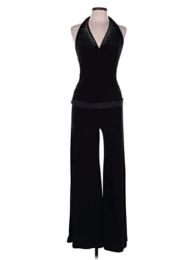 Pre-owned Eco & Vo Jumpsuit In Black