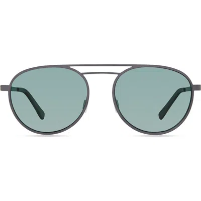 Eco Aspen Aviator Sunglasses In Gray