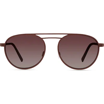 Eco Aspen Aviator Sunglasses In Brown