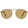 Eco Aspen Aviator Sunglasses In Green