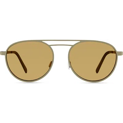 Eco Aspen Aviator Sunglasses In Green