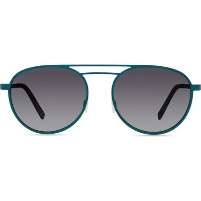 Eco Aspen Aviator Sunglasses In Blue