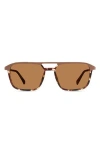 Eco Atlas 54mm Polarized Aviator Sunglasses