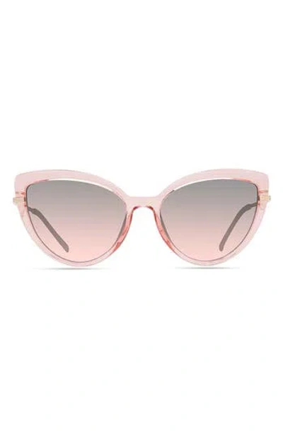 Eco Aubrey 55mm Polarized Cat Eye Sunglasses