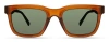 Eco Balsa Sunglasses In Rust