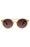 Eco Brazos 49mm Aviator Sunglasses