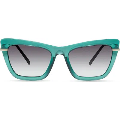 Eco Dena 54mm Polarized Square Sunglasses