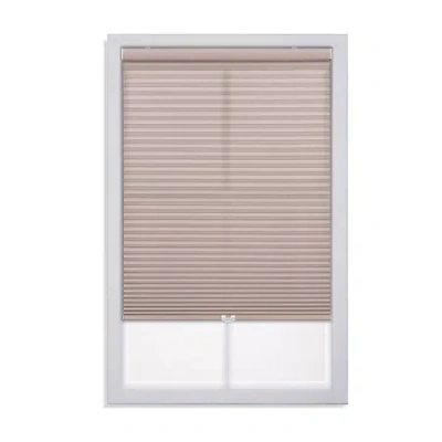 Eco Estates Classic Signature Collection Custom Cordless Light-filtering Cellular Shade In Pink