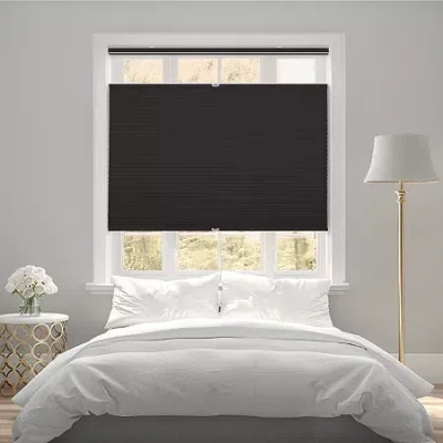 Eco Estates Custom Top Down Bottom Up 100% Blackout Cellular Shade