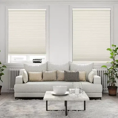 Eco Estates Honeycomb Custom Cordless Blackout Cellular Shade In White