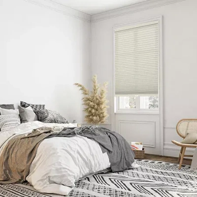 Eco Estates Honeycomb Cut-to-width Cordless Light-filtering Cellular Shade In Sand