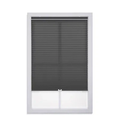Eco Estates Modern Signature Collection Custom Cordless Light-filtering Cellular Shade In Gray