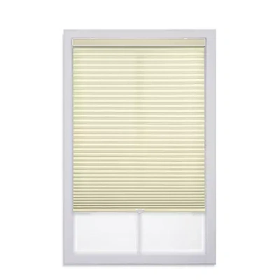 Eco Estates Modern Signature Collection Custom Cordless Light-filtering Cellular Shade In Neutral