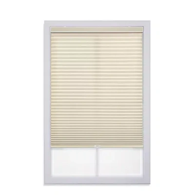 Eco Estates Modern Signature Collection Custom Cordless Light-filtering Cellular Shade In Neutral