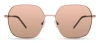 Eco Hebe Sunglasses In Rose Gold
