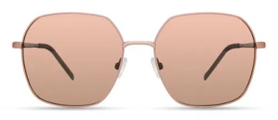 Eco Hebe Sunglasses In Rose Gold