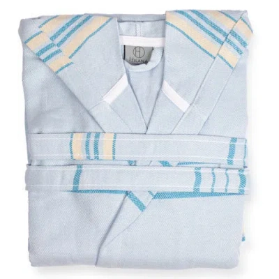 Eco Hilana Antalya Unisex Bathrobe In Gray