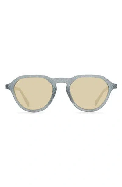 Eco Hyder 51mm Polarized Round Sunglasses In Gray