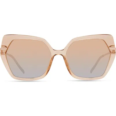 Eco Indra 56mm Butterfly Sunglasses
