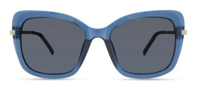 Eco Jasmine Sunglasses In Stormy Blue
