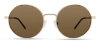 Eco Kala Sunglasses In Yellow Gold