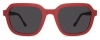Eco Kotor Sunglasses In Warm Red