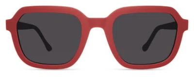 Eco Kotor Sunglasses In Warm Red